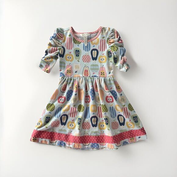 Matilda Jane Apples Dress Size 4 Make Believe Class President Dress - Picture 1 of 5
